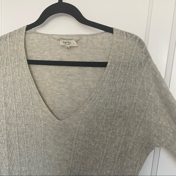 Babaton Eric Wool Cable Knit Sweater - Picture 4 of 8